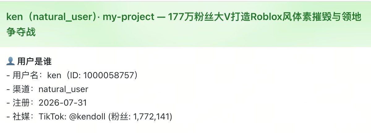 TikTok 大 V 参赛